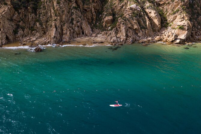 Paddleboard Expedition to the Arch of Cabo San Lucas, Lovers Beach & Snorkel - Pelican Rock brings in the snorkeling