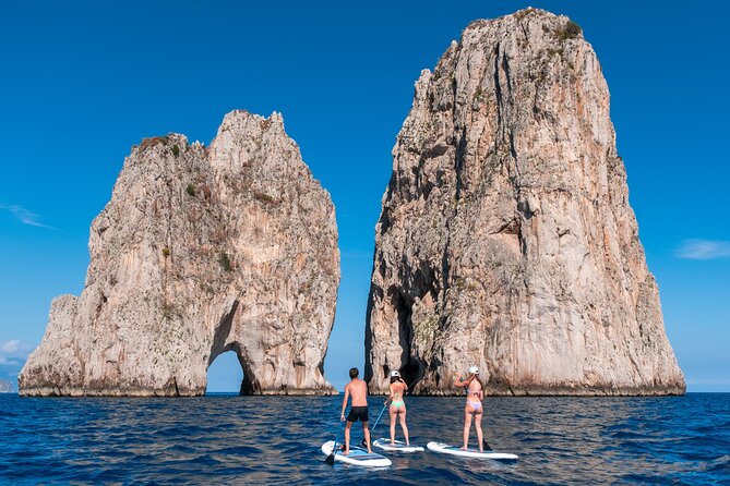 Paddleboard in Capri between caves and beaches. Photos included! - Who should book this Capri paddleboard tour?