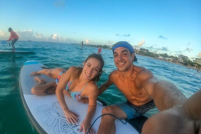 Paddleboard Rental At Certified SUP School Playa Center - Why one board can work well for couples