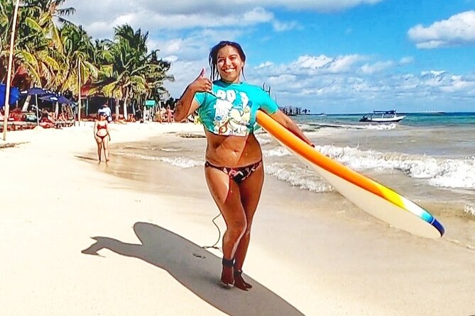 Paddleboard Rental At Certified SUP School Playa Center - What the $30 price really covers