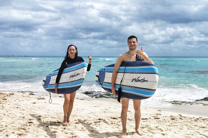 Paddleboard Rental At Certified SUP School Playa Center - Your first minutes on the board