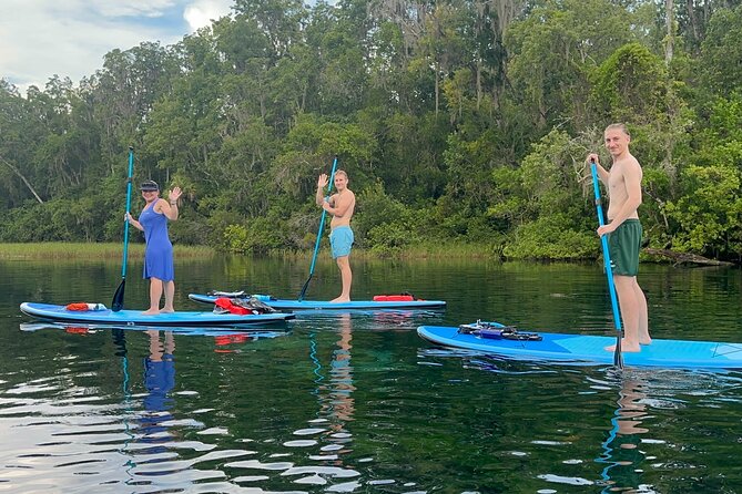 Paddleboard Rental – Three Sisters Springs & Manatee Refuge - What your three-hour rental looks like