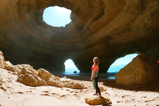 Paddleboarding adventure at Benagil caves - Price, photos, and what the $60.07 buys you