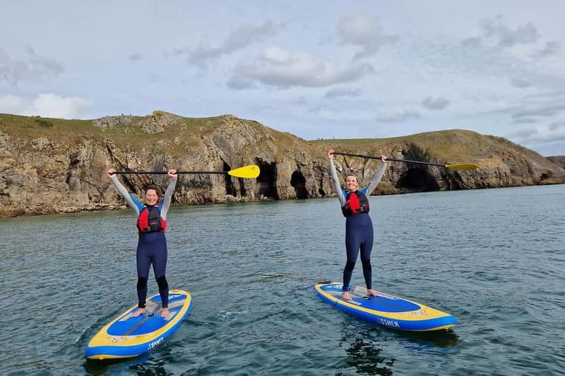 Pembrokeshire: Paddle Boarding At Tenby North Beach - The safety briefing that gets you moving