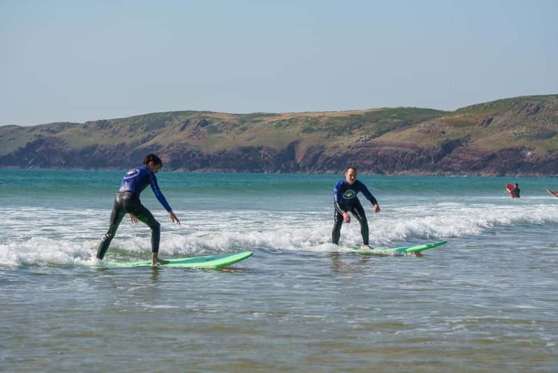 Pembrokeshire: Surfing Lessons with Qualified Instructors - Freshwater West, Manorbier, Broad Haven, and Newgale