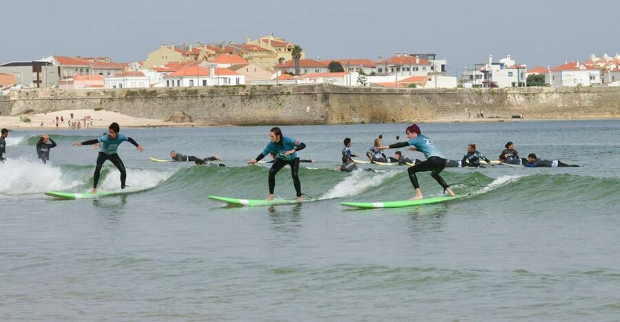 Peniche:Surf lessons Beginners ,Intermediate, advance level - The teaching style, from Gustavo to Zala