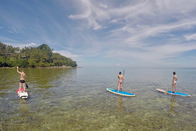 Phuket Stand Up Paddle Board Tour - Gliding over Laem Son Pineapple reef