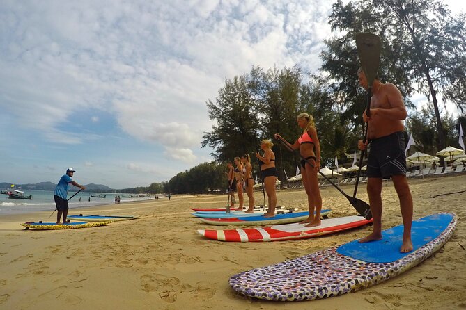 Phuket Stand Up Paddle Board Tour - The opening lesson and first paddle