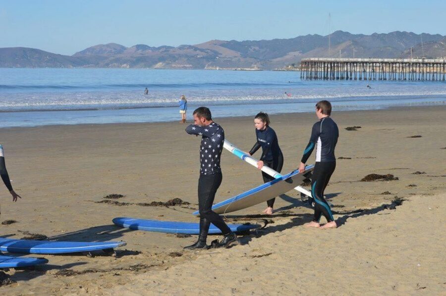 Pismo Beach: Surf Lessons with Instructor - Starting beside the Sea Venture Hotel