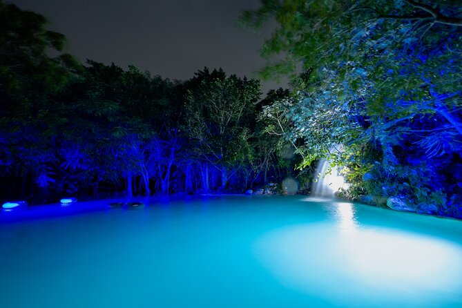 Polaris At Night, Waterfall Pool + Surf & Turf Dinner - Starting at Bávaro Adventure Park at 6 p.m.