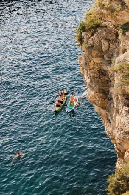Polignano by SUP: rent and discover - Getting comfortable on the SUP board