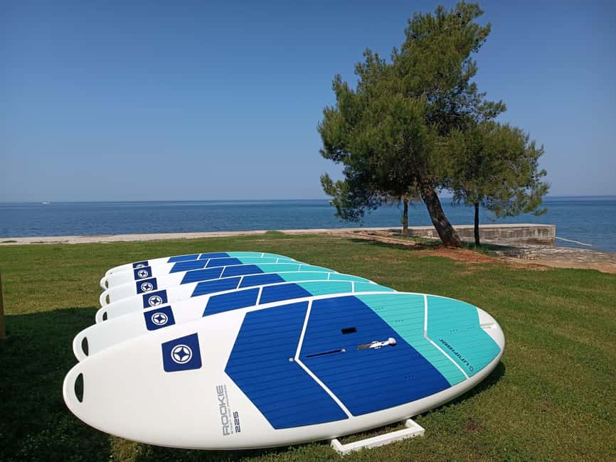 Poreč: 2-hour windsurfing lesson - The first lesson happens on dry land