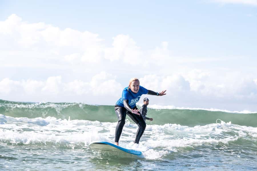 Port Stephen: One Mile Beach Group Surf Lesson - A Family Activity With a Few Limits