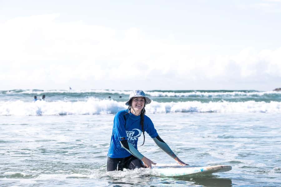 Port Stephen: One Mile Beach Group Surf Lesson - Waist-Deep Water and Your First White-Water Wave