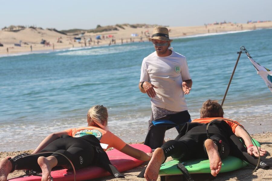 Porto: Small Group Surf Lesson with Transportation - Your first waves in the water