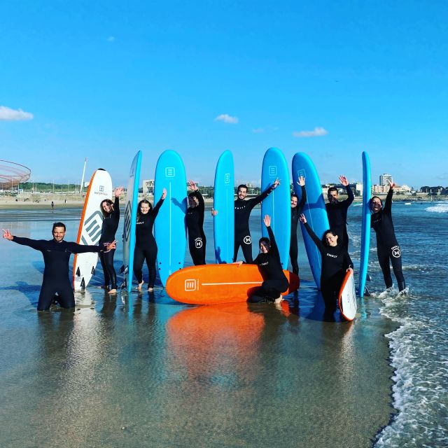 Porto: Small Group Surfing Experience with Transportation - Booking flexibility and languages