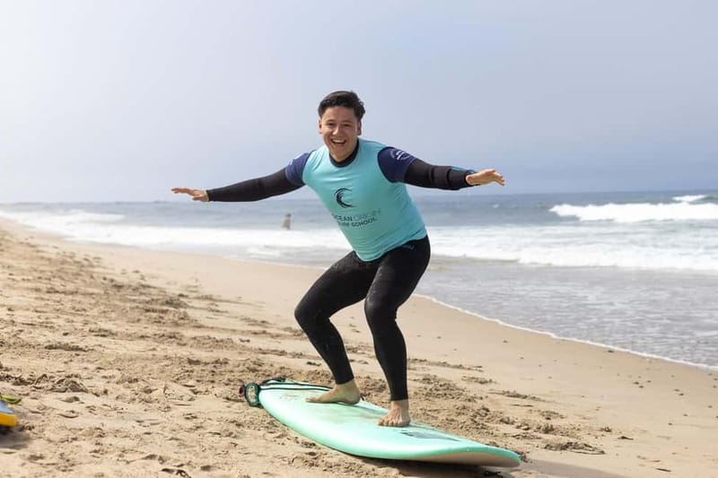 Porto: Surf Lesson with Transportation at Ocean Origin - Small Groups Make a Real Difference