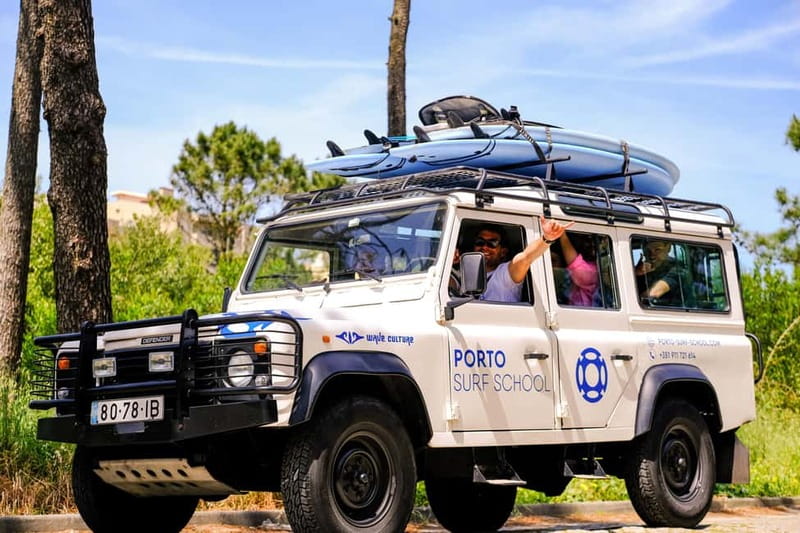 Porto: Surf Lessons with transfer at Porto Surf School - Key points at a glance