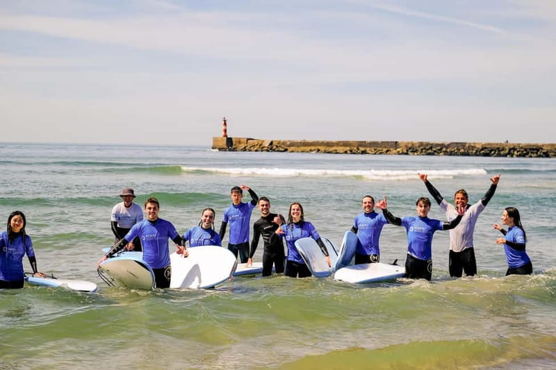 Porto: Surf Lessons with transfer at Porto Surf School - What the first lesson feels like