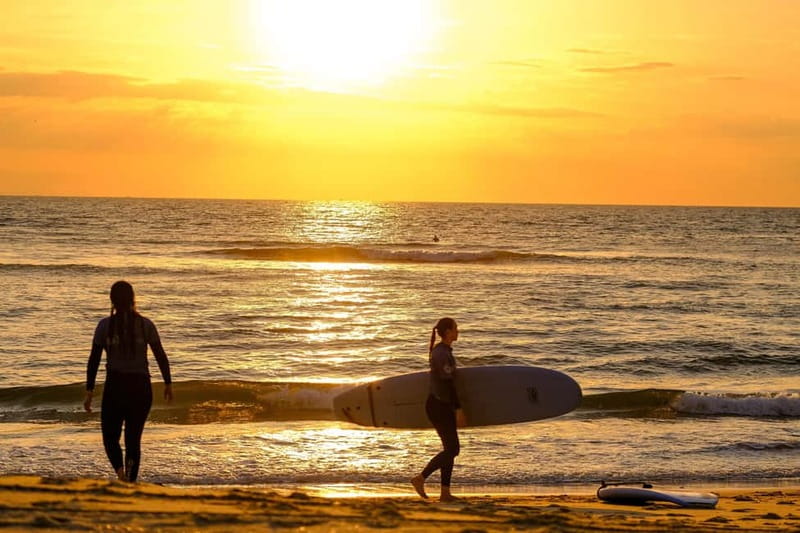 Porto: Surf Lessons with transfer at Porto Surf School - The return to Porto and the half-day plan