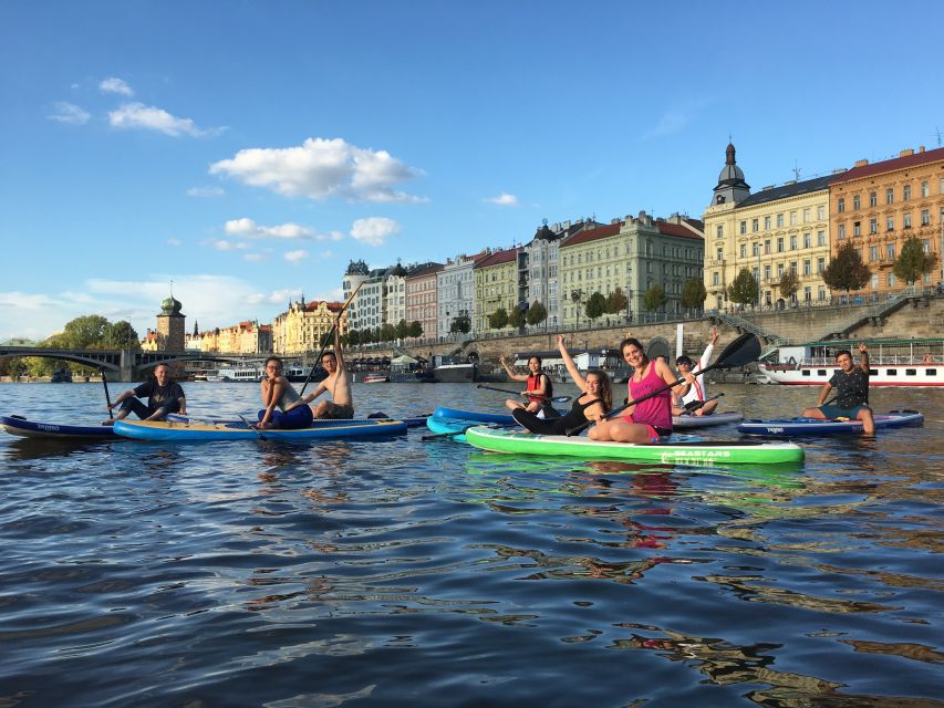 Prague: 2-Hour Paddle Boarding in the City Centre - Your first minutes on the water