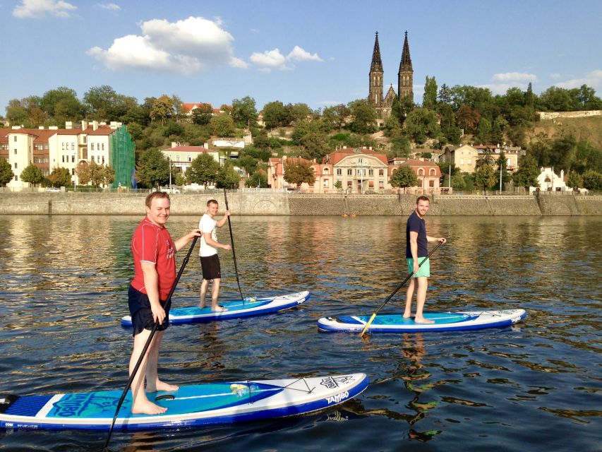 Prague: 2-Hour Paddle Boarding in the City Centre - Timing, cancellation, and simple preparation