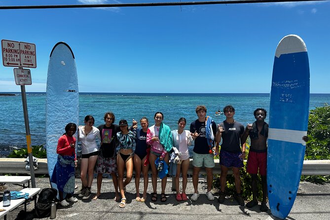 Premium group surf lessons- Kona’s Best Surf Lessons - Who will get the most from this experience