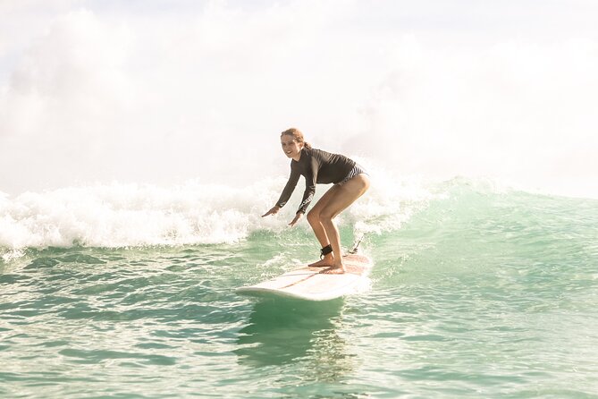 Private 1-On-1 Surf Lesson - Beginning at Ocean Patio B Retail in Waikiki