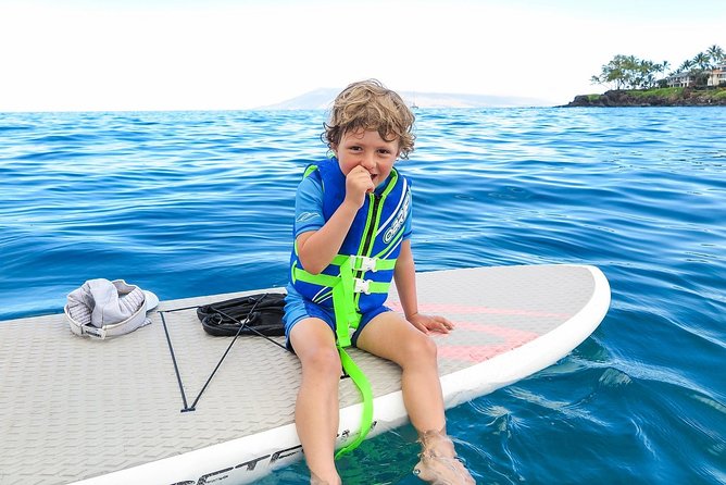 Private Beginner Paddleboard 101 Lesson: Makena Landing! - The shore lesson makes the first attempt easier