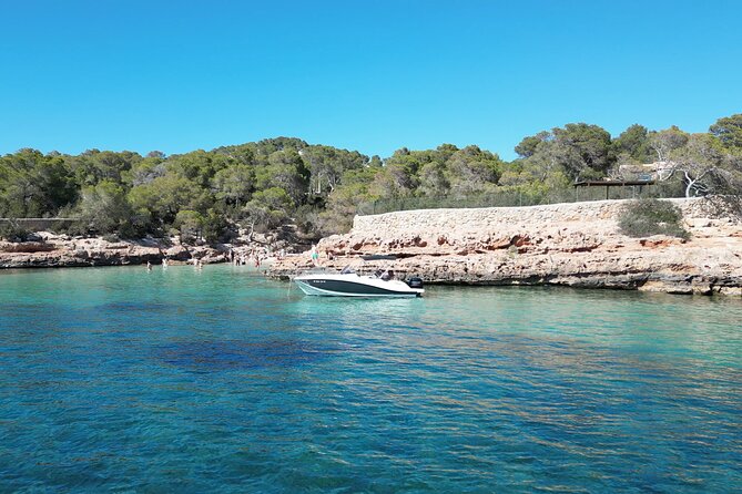Private Boat Tour of San Antonio with Paddel surfing and Snorkeling - Cala Comte, the longest pause on the route