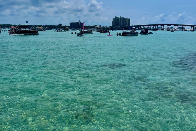 Private Crab Island Excursion with Bote Paddleboards - Using the Bote paddleboards and water gear