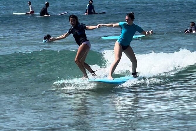 Private Duo Surfing Lesson Guadeloupe - Starting at Port-Louis with a beach briefing