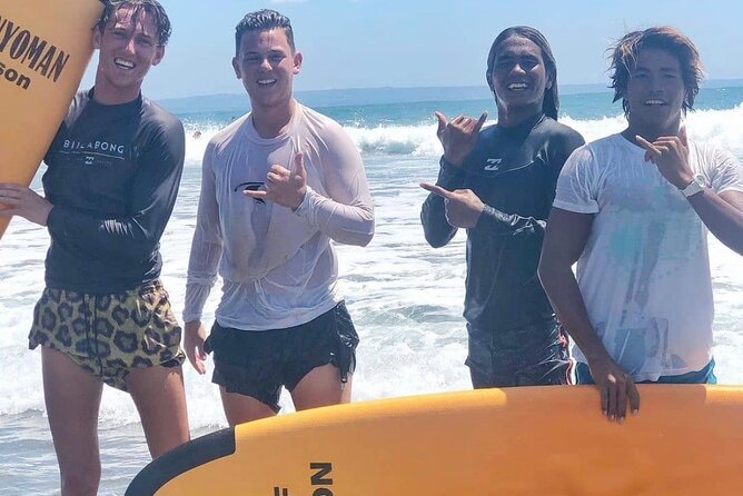 Private Experience Surf Lessons in Canggu - Beginner lessons on soft-top boards