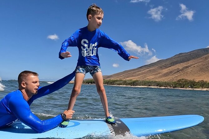 Private Family Surf Lessons on the West Side of Maui - Key points at a glance