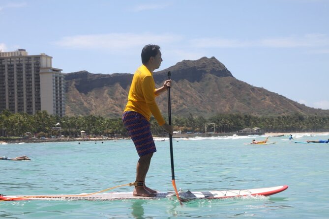 Private Group SUP Lessons by Waikiki Beachboys at the Royal - Starting at Waikiki Beach Services near the Royal Hawaiian