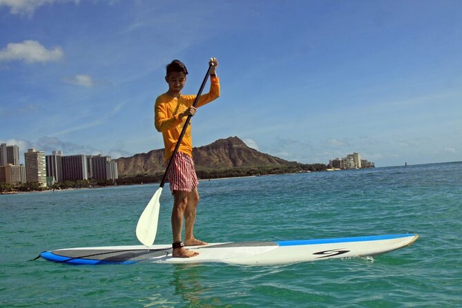 Private Group SUP Lessons by Waikiki Beachboys at the Royal - Planning the hour around Waikiki