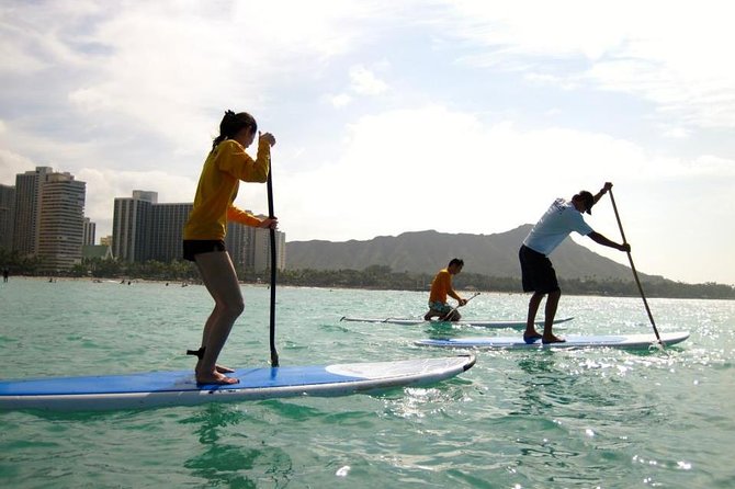 Private Group SUP Lessons by Waikiki Beachboys at the Royal - The first lesson happens on shore