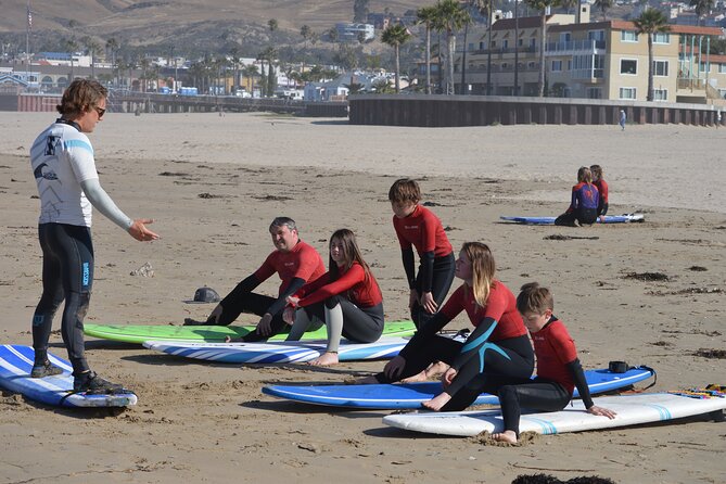 Private Group Surfing Class, Pismo Beach California w Instructor - Timing, punctuality, and the small details that matter