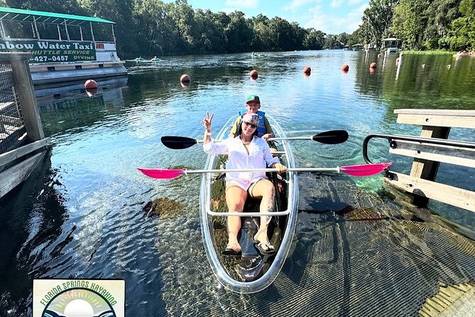 Private Guided Clear Kayak/Paddleboard Rentals on Rainbow River - Key Points