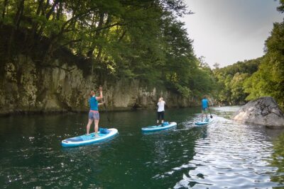 Private Half Day Stand-up Paddle Boarding on the Soča River