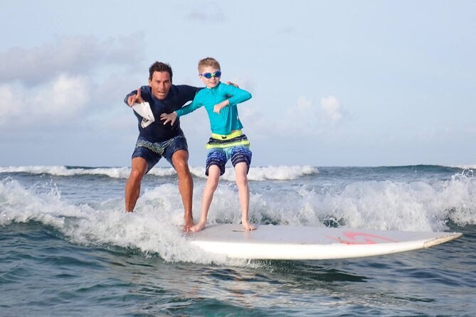 Private Kids Surfing Lessons - Meeting Shane and getting your child comfortable