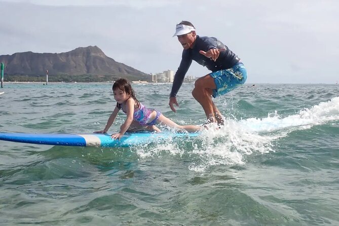 Private Kids Surfing Lessons - A good choice for mixed ages and ability levels