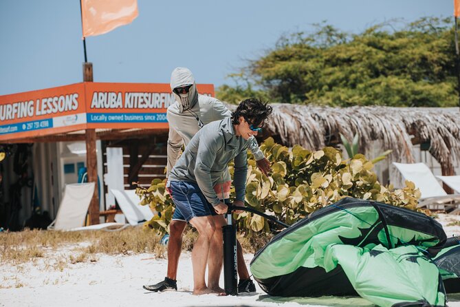 Private Kitesurfing Lessons in Aruba - Learning to control the wind in Aruba