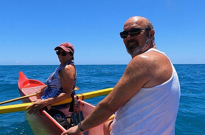 Private Outrigger Canoe Surfing Experience - The main event, about one hour of surfing