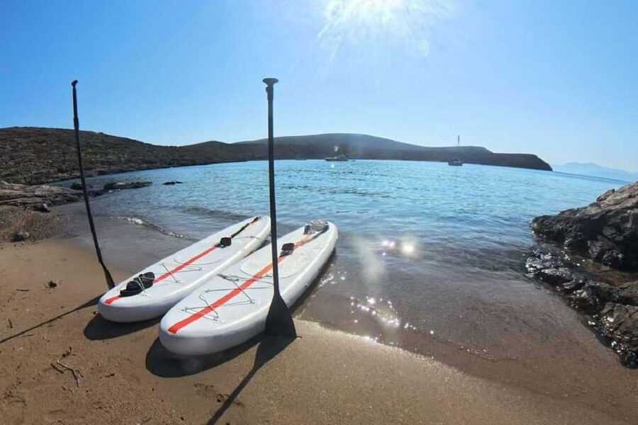 Private Sailing Trip from Heraklion to Dia with meal & SUP - Sailing away from Heraklion for Dia