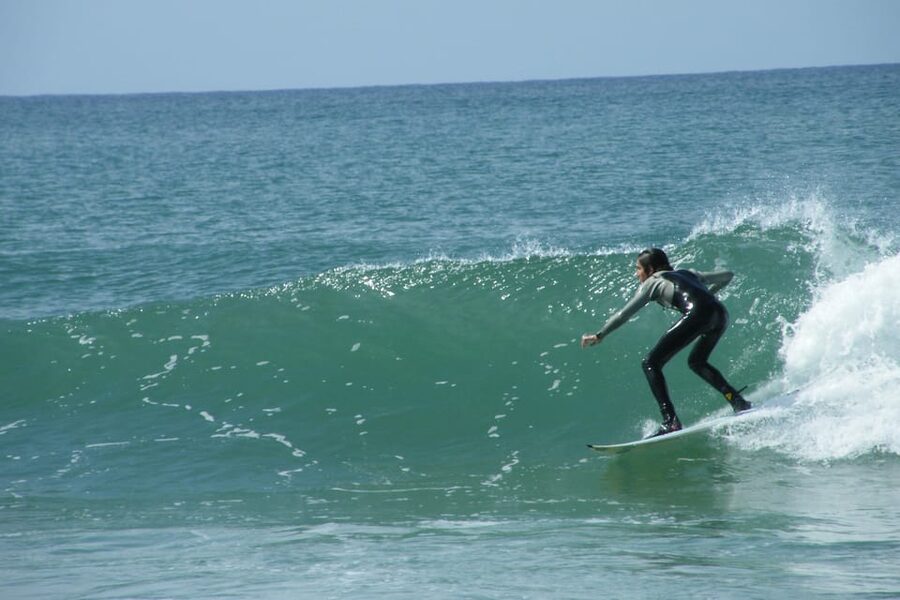 Private Surf Class for two at Matosinhos Beach - Getting ready with the included equipment