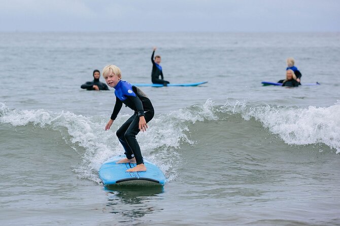 Private Surf Lesson in Morro Bay - Starting at the Morro Bay surf truck