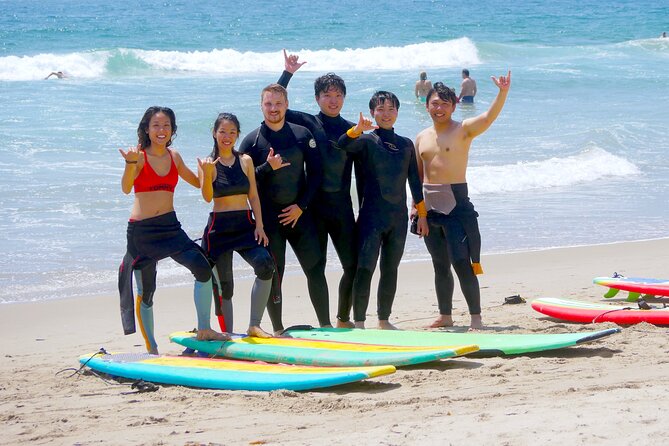 Private Surf Lesson in Venice Beach - In the water with a private instructor