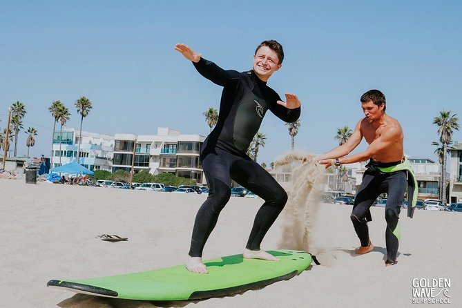 Private Surf Lesson in Venice Beach - A beginner-friendly part of Venice Beach