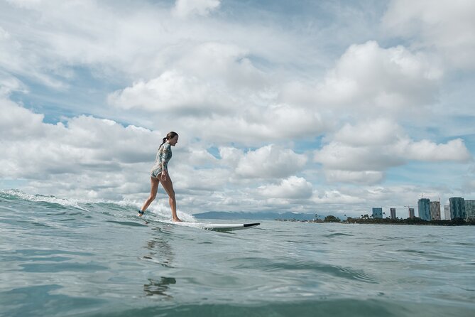 Private Surf Lesson in Waikiki - Waikiki waves and the reef setting